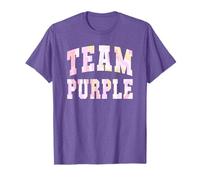 Let's Go Team Purple Tournament Game Day Competition Friday T-Shirt
