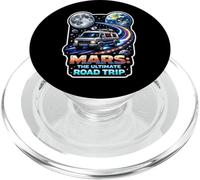 Lets Go To Mars Mars Exploration Mission To Mars Red Planet PopSockets PopGrip for MagSafe