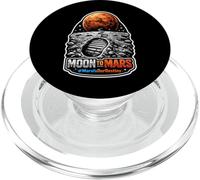 Lets Go To Mars Mars Exploration Mission To Mars Red Planet PopSockets PopGrip for MagSafe