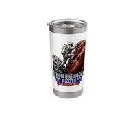Lets Go to Mars Mars Exploration Mission to Mars Red Planet Stainless Steel Insulated Tumbler