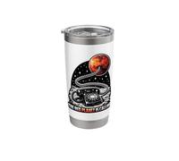 Lets Go to Mars Mars Exploration Mission to Mars Red Planet Stainless Steel Insulated Tumbler