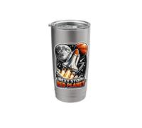 Lets Go to Mars Mars Exploration Mission to Mars Red Planet Stainless Steel Insulated Tumbler
