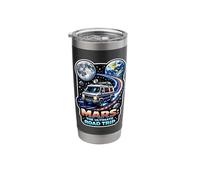 Lets Go to Mars Mars Exploration Mission to Mars Red Planet Stainless Steel Insulated Tumbler