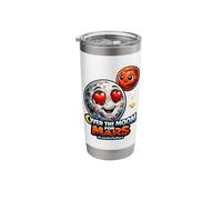 Lets Go to Mars Mars Exploration Mission to Mars Red Planet Stainless Steel Insulated Tumbler