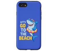 Let's Go To The Beach Funny Shark Ocean Vacation Case for iPhone SE (2020) / 7 / 8