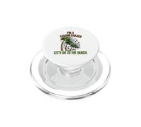 Let's Go To The Beach - Funny Storm Chasing PopSockets PopGrip for MagSafe