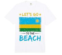 Let's Go to The Beach Rwanda Comfort Colors Adult Heavyweight T-Shirt