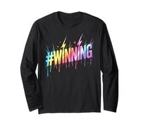 Let's Go #Winning All We Do Win Motivational Field Day Long Sleeve T-Shirt