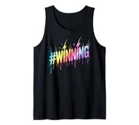 Let's Go #Winning All We Do Win Motivational Field Day Tank Top