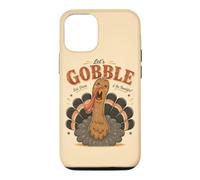 Let's Gobble Eat Drink AndBe Thankful Funny Turkey Fall Case for iPhone 12/12 Pro