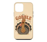 Let's Gobble Eat Drink AndBe Thankful Funny Turkey Fall Case for iPhone 12 mini