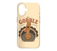 Let's Gobble Eat Drink AndBe Thankful Funny Turkey Fall Case for iPhone 17
