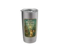 Let's Harvest the Aether - Retro Vintage Tartarian Empire Stainless Steel Insulated Tumbler