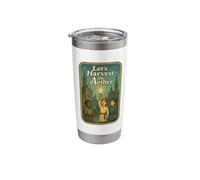 Let's Harvest the Aether - Retro Vintage Tartarian Empire Stainless Steel Insulated Tumbler