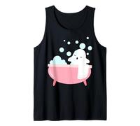 Lets Have a Boo-Ble Bath Ghost Spooky Halloween Funny Pun Tank Top