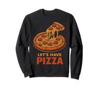 Let's Have Pizza Fun Night Cheesy Slices Sweatshirt