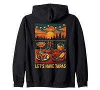 Let's Have Tapas Sunset Urban Delight Zip Hoodie