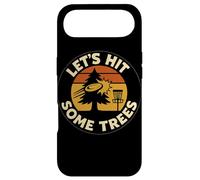 Lets Hit Some Trees Disc Golf Sunset Retro Sport Lover Case for iPhone Air
