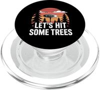 Lets Hit Some Trees Funny Disc Golf Enthusiast Sport Lover PopSockets PopGrip for MagSafe