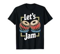 Let's Jam Drumming Tablaist Tabla Drum Music Tabla T-Shirt