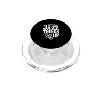 Let's Jazz Things Up Retro Music Lovers PopSockets PopGrip for MagSafe