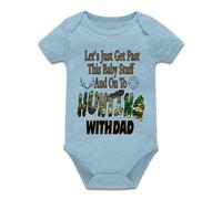 Let's Just Get Past This Baby Stuff and On to Hunting with Dad Newborn Baby Outfits