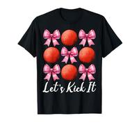 Let's Kick It Kickball Girl Kickball Mom Mother's Day T-Shirt