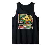 Lets Learn About Cinco De Mayo Funny Teacher Taco Tank Top