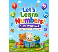 Let's Learn Numbers!: 1-20 Workbook
