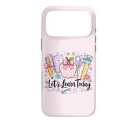 Let's Learn Teacher Kids Back To First Day School Supplies Case for iPhone 17 Pro Max
