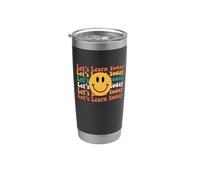 Let's Learn Today Teacher Students Cute Back to School Stainless Steel Insulated Tumbler
