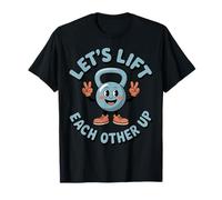 Let's Lift Bodybuilding Lifting Gym Lovers Kettlebell T-Shirt