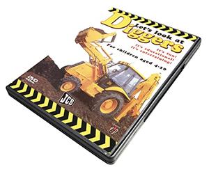 Let's Look At - Diggers [1995] [DVD] By Quantum Leap Includes a Quantum Leap Printed Disc Cleaning Cloth