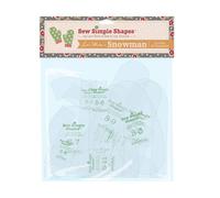 Let's Make a Snowman Sew Simple Shapes by Lori Holt of Bee in my Bonnet, 43 Plastic Template Pieces