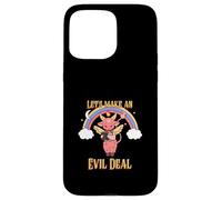 Let's Make An Evil Deal (Funny Cute Devil Graphic) Case for iPhone 15 Pro Max