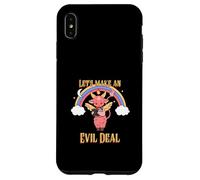 Let's Make An Evil Deal (Funny Cute Devil Graphic) Case for iPhone XS Max
