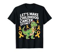 Let's Make Childhood Cancer Extinct Awareness Hope Support T-Shirt