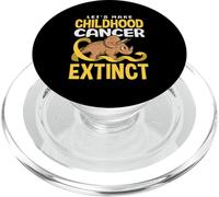 Let's Make Childhood Cancer Extinct Childhood Cancer PopSockets PopGrip for MagSafe