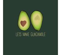Lets Make Guacamole Sweatshirt - Forest Green - XL - Forest Green