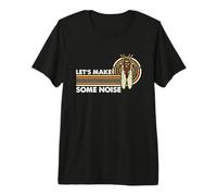 Let's Make Some Noise Cicadas Brood Flying Insect Cicadas Premium T-Shirt