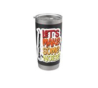 Let's Make Some Noise Loud Bass Clarinet Player Stainless Steel Insulated Tumbler