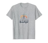 Let's Make Something Beautiful - Artistic Inspiration T-Shirt, Men, Heather Grey, 6XL