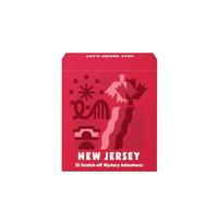 Let's Never Stay New Jersey Adventures - 25 Scratch-Off Activities