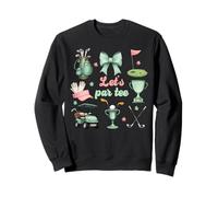 Let's Par Tee Coquette Masters Golf Tournament Women Men Sweatshirt