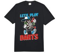 Lets Play Darts Loves Target Bullseye Target Sports Comfort Colors Adult Heavyweight T-Shirt