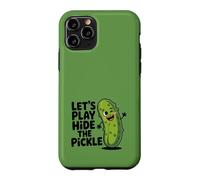 Let's Play Hide The Pickle Funny Adult Inuendo Funny Pun Case for iPhone 11 Pro