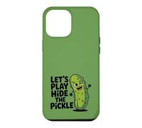 Let's Play Hide The Pickle Funny Adult Inuendo Funny Pun Case for iPhone 12 Pro Max