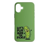 Let's Play Hide The Pickle Funny Adult Inuendo Funny Pun Case for iPhone 16 Plus