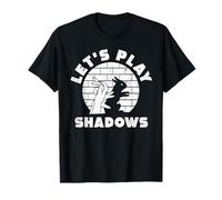 Let's Play Shadows Funny Shadow Puppetry T-Shirt