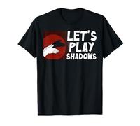 Let's Play Shadows Funny Shadow Puppetry T-Shirt